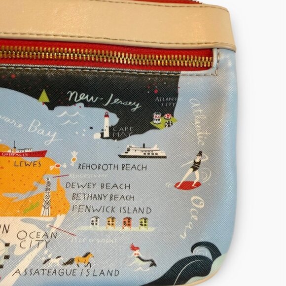 Spartina 449 Bay Dreams Zip Wristlet - Picture 4 of 9